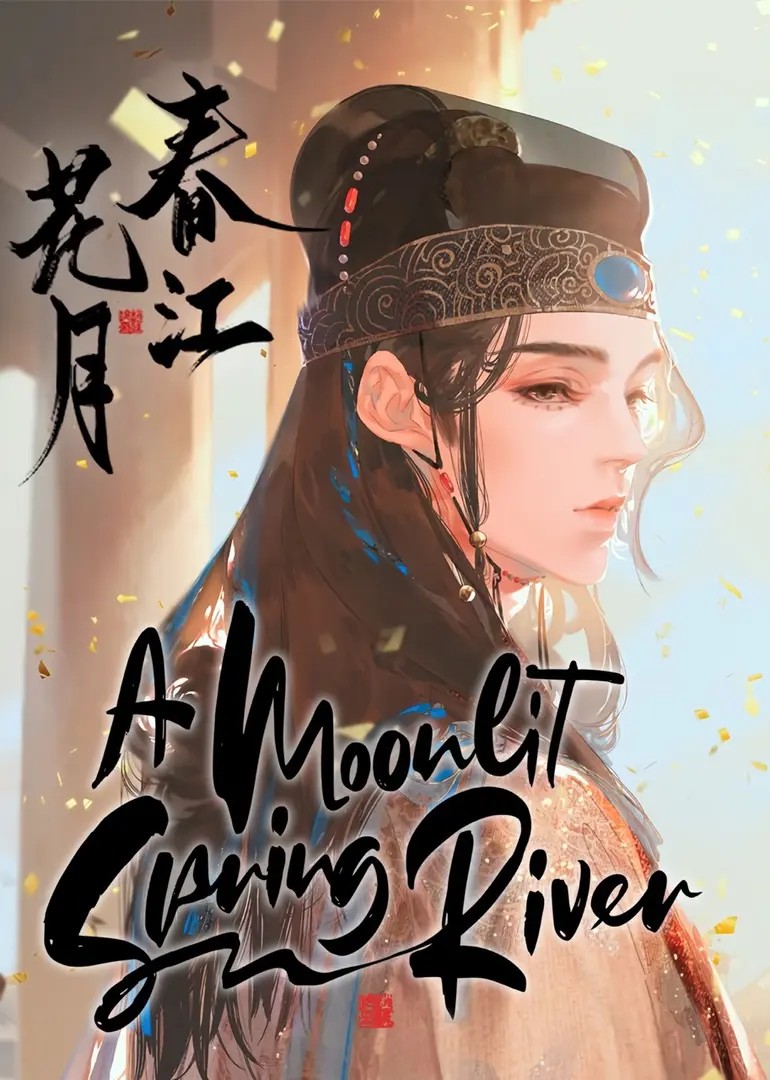 A Moonlit Spring River