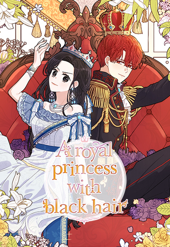 A Royal Princess with Black Hair