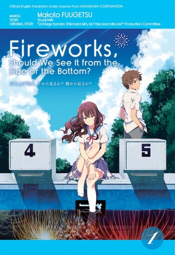 Fireworks, Should We See it from the Side or the Bottom?