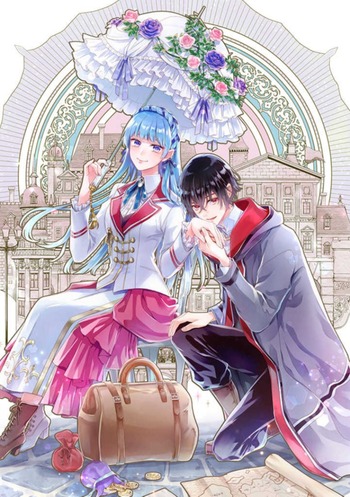 Heroine Fuzai no Akuyaku Reijou wa Konyaku Hakishite Wankokei Juusha to Toubousuru