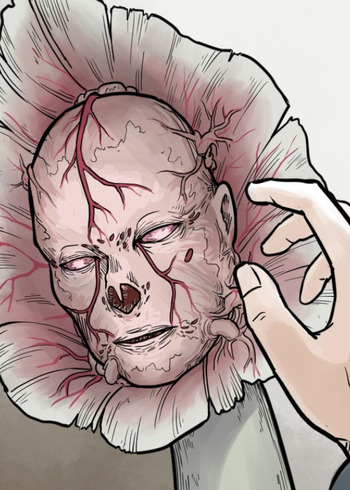 Human Faced Flower