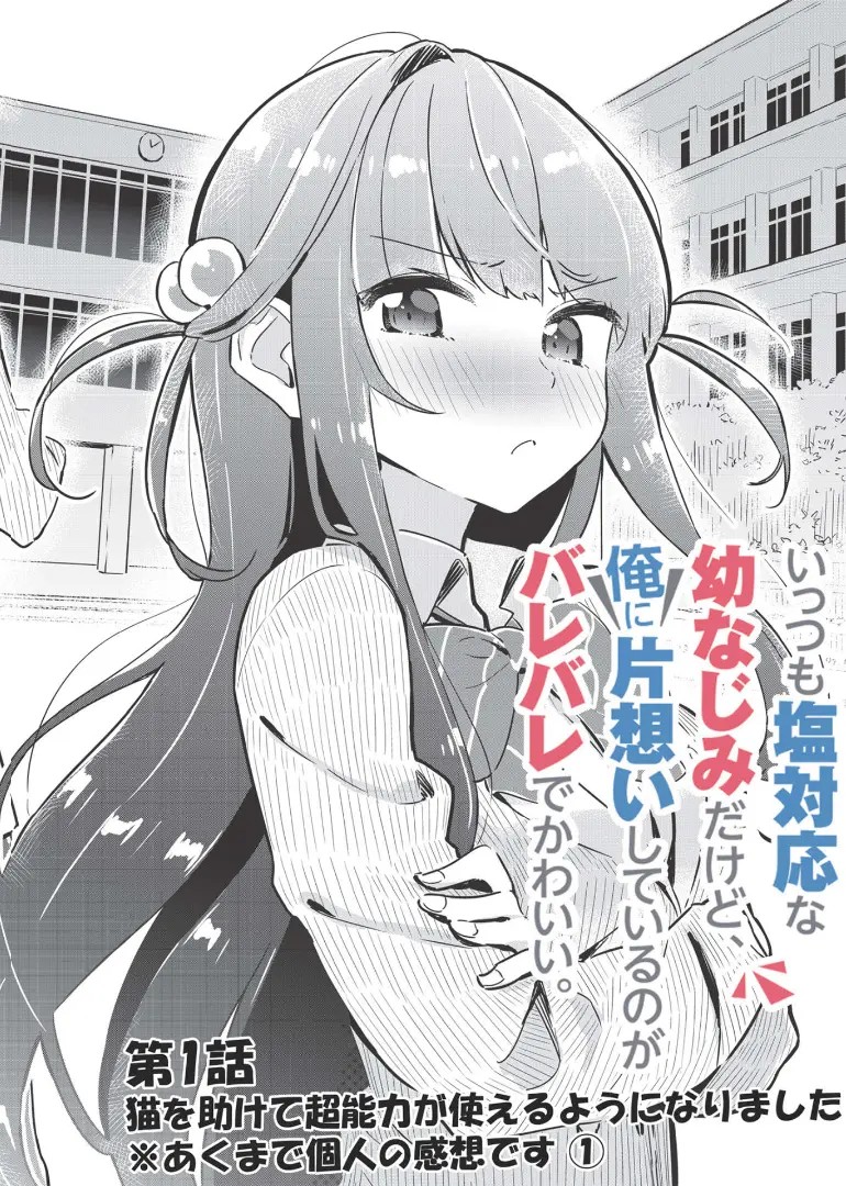 Ittsumo Shio Taiou na Osananajimi dakedo, Ore ni Kataomoi Shiteiru no ga Barebare de Kawaii.