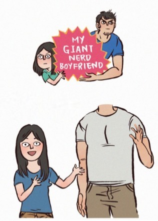 My Giant Nerd Boyfriend