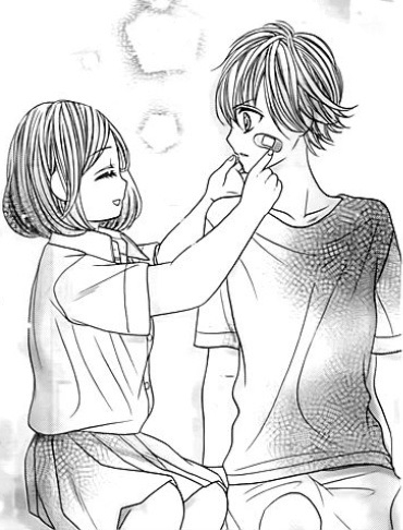 Chibi to Pocchari de Renai Shimasu Kedo, Nani ka?